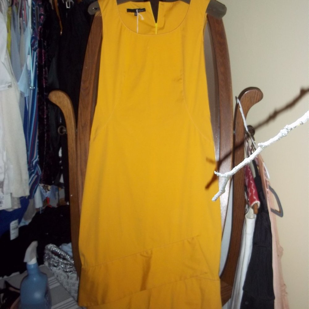 Les Copains yellow dress gently worn